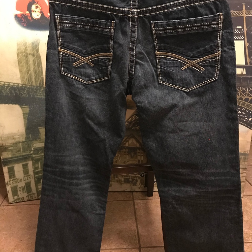 Men’s buckle jeans